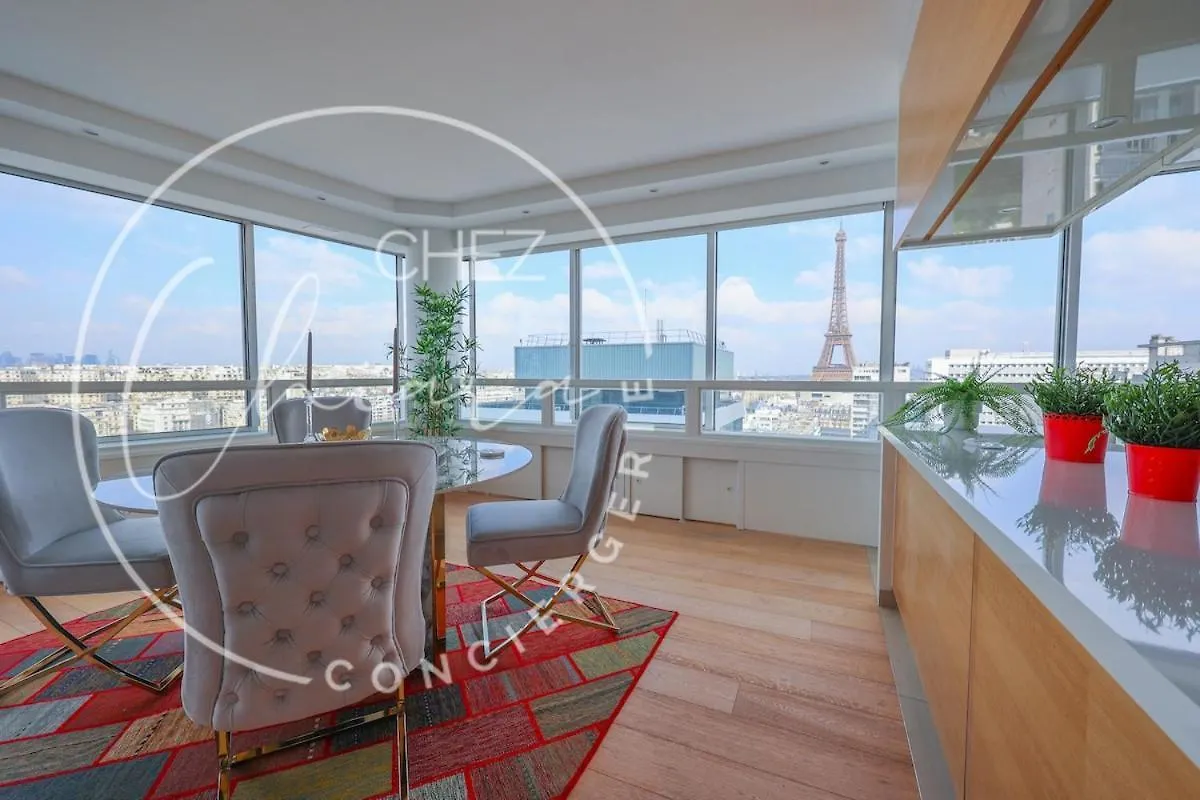 Eiffel Tower Splendor 4Pp Dream! Lejlighed Paris